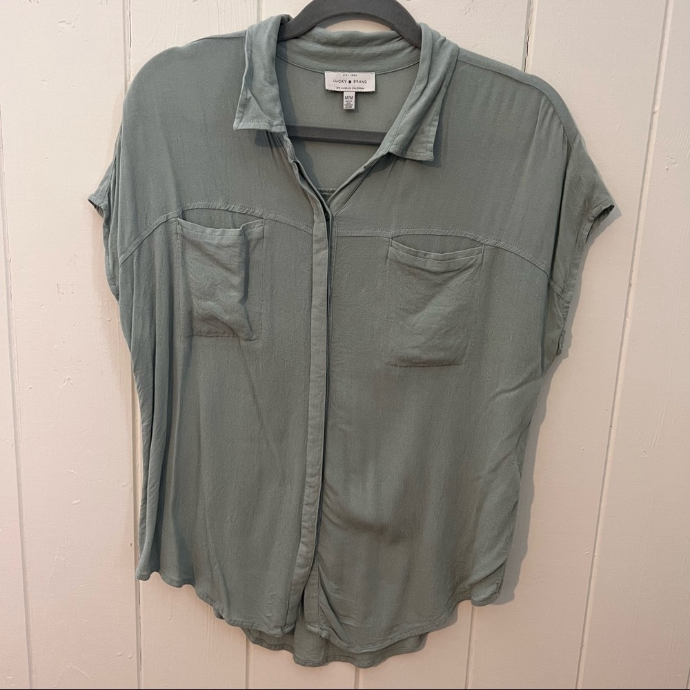 Lucky Brand Button Down Top